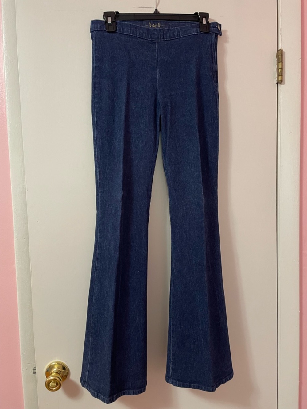 Y2K 90s lei dark wash demon flared women’s jeans size 9